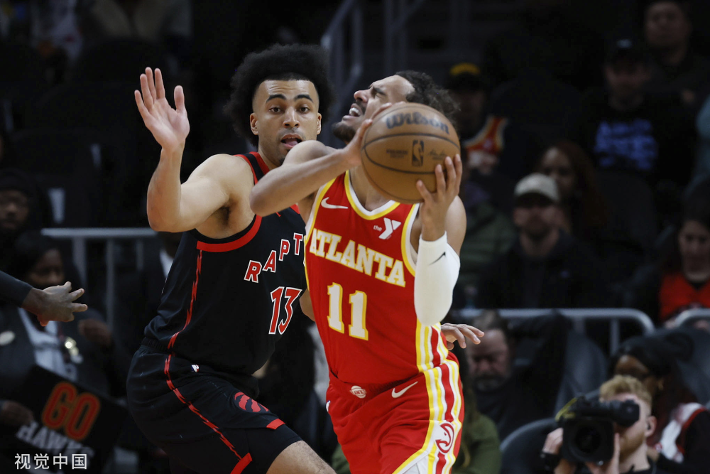 猛龙轻取爵士，特雷杨爆发神勇